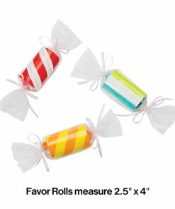 Creative Converting Casino Theme Party Decorations Candy Shop Party Favor Treat Rolls 48 Ct