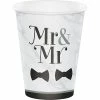 Creative Converting Mr. And Mr. Wedding Cups 96 Ct