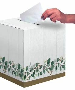 Creative Converting Eucalyptus Card Boxes 6 Ct