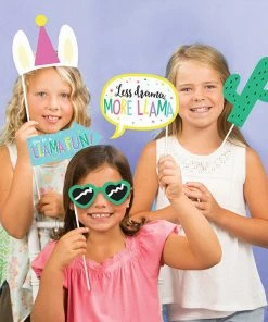 Creative Converting Llama Party Photo Props (60/Case) Kids Birthday Party Themes