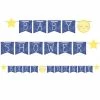 Creative Converting To The Moon And Back Ribbon Banner Shaped (6/case) Baby Showers
