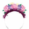Creative Converting Kids Birthday Party Themes Floral Tea Party Tiaras With Fringe (48/Case)