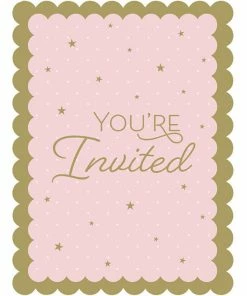 Creative Converting Kids Birthday Party Themes Stylish Swan Invitations 48 Ct