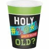 Creative Converting Adult Birthday Party Themes Age Humor 12 Oz. Hot/Cold Cups (96/Case)
