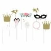 Creative Converting Stylish Swan Photo Booth Props 60 Ct Kids Birthday Party Themes