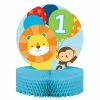 Creative Converting One Is Fun Boy Centerpiece Honeycomb (6/case)