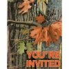 Creative Converting Hunting Camo Birthday Party Invitation, Foldover (48/case)