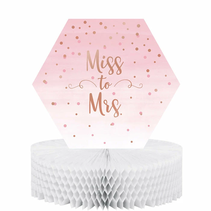 Creative Converting Rose' All Day Honeycomb Centerpiece (6/Case) Themed Tableware