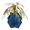Creative Converting Navy Blue And Gold Foil Centerpieces 6 Ct