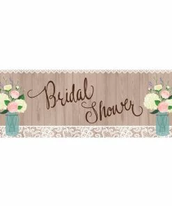 Creative Converting Rustic Wedding Giant Party Banner (6/case)