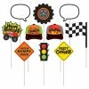 Creative Converting Monster Truck Rally Photo Props (60/Case) Kids Birthday Party Themes