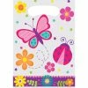 Creative Converting Kids Birthday Party Themes Butterfly Garden Loot Bag (Case Pack Of 96)