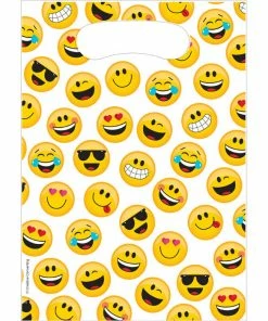 Creative Converting Kids Birthday Party Themes Show Your Emojions Loot Bags (96/case)
