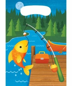 Creative Converting Camp Out Loot Bag (Case Pack Of 96) Kids Birthday Party Themes