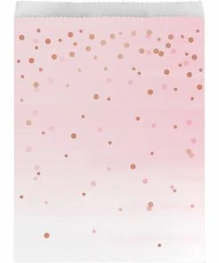 Creative Converting Rose' All Day Paper Treat Bags (120/Case) Themed Tableware