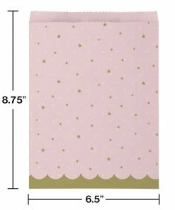 Creative Converting Stylish Swan Paper Treat Bags 120 Ct Kids Birthday Party Themes