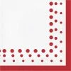Creative Converting Sparkle And Shine Ruby Lunch Napkins (192/case)