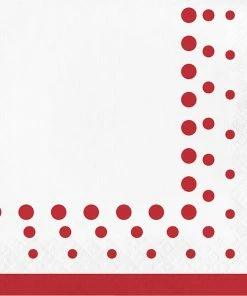 Creative Converting Sparkle And Shine Ruby Lunch Napkins (192/case)