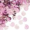 Creative Converting Classic Pink Swirls Confetti (12/case) Solid Color Tableware