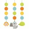 Creative Converting Happi Woodland Birthday Party Boy Printed Hanging Cutouts (18/case) Kids Birthday Party Themes
