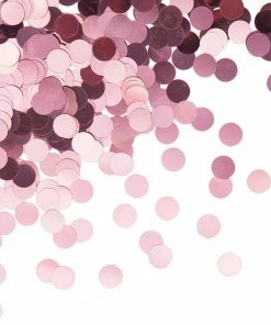 Creative Converting Rose' All Day Round Confetti 0.5 Oz (12/Case)