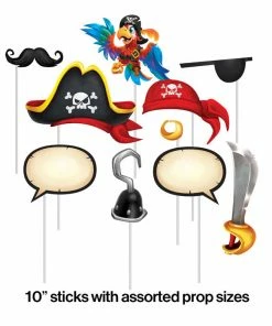 Creative Converting Pirate Treasure Photo Props (60/Case)