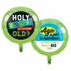 Creative Converting Adult Birthday Party Themes Age Humor Just A Number 18" Mylar Ballon (10/Case)
