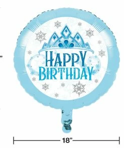 Creative Converting Snow Princess Mylar Balloons