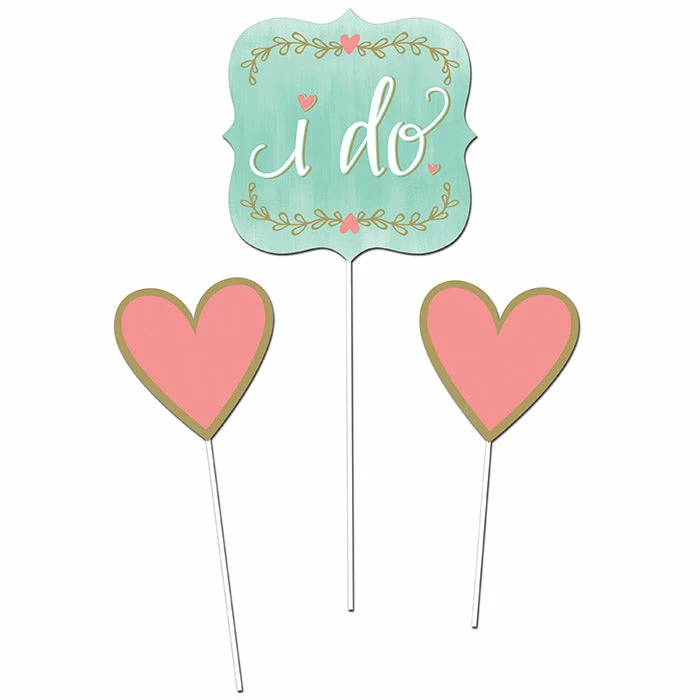 Creative Converting Mint To Be Centerpiece Sticks (18/case)