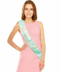 Creative Converting Mint To Be Sash 'Bride To Be' (12/case)