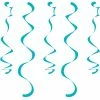 Creative Converting Solid Color Tableware Teal Lagoon Dizzy Danglers (Case Pack Of 60)