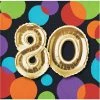 Creative Converting Adult Birthday Party Themes Balloon Birthday Beverage Napkin, 80 (Case Pack Of 192)