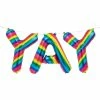 Creative Converting Rainbow Foil Birthday Balloon Banner, Yay (Case Pack Of 36) Kids Birthday Party Themes