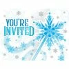 Creative Converting Snow Princess Invitations 48 Ct