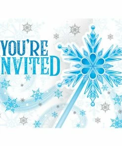 Creative Converting Snow Princess Invitations 48 Ct