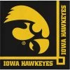 Creative Converting NCAA College Themed Party Decorations University Of Iowa Beverage Napkins, 2-Ply (240/case)