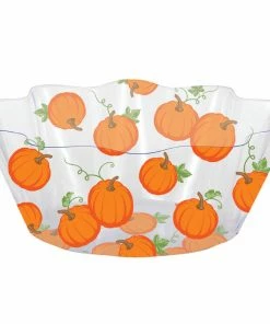 Creative Converting Pumpkins And Leaves Bowl Halloween Party Supplies