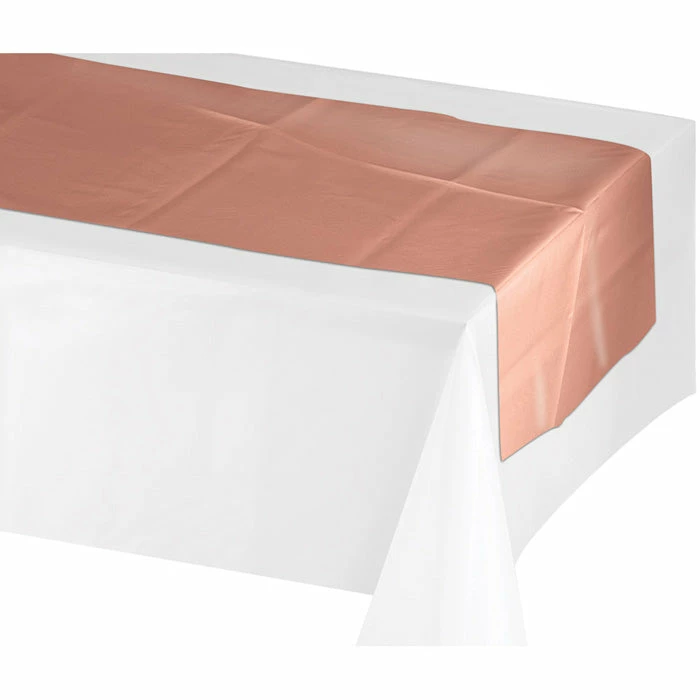 Creative Converting Themed Tableware Rose' All Day Table Runner 14" X 84" (12/Case)