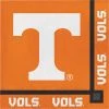 Creative Converting University Of Tennessee, Knoxville Beverage Napkin (Case Pack Of 240) NCAA College Themed Party Decorations