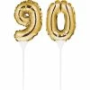 Creative Converting Adult Birthday Party Themes Balloon Cake Topper, 90 (Case Pack Of 24)