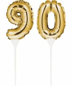 Creative Converting Adult Birthday Party Themes Balloon Cake Topper, 90 (Case Pack Of 24)