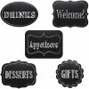 Creative Converting Chalkboard Assorted Cutouts (60/case)