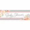 Creative Converting Farmhouse Floral Giant Party Banner - Baby Shower (6/Case)