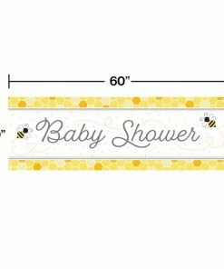 Creative Converting Bumblebee Baby Giant Party Banner (6/Case) Baby Showers