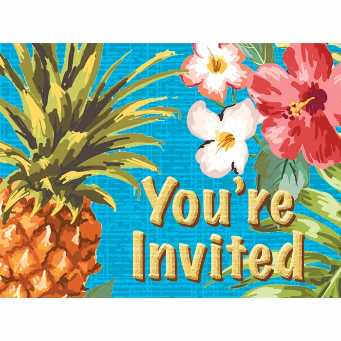 Creative Converting Aloha Invitation (48/case)
