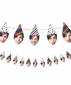 Creative Converting Rainbow Foil Birthday Custom Photo Banner Birthday (Case Pack Of 12)