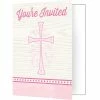 Creative Converting Divinity Pink Foldover Invitations (48/Case)