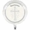 Creative Converting Divinity Silver 18" Mylar Communion Ballon (10/Case) Religious Ceremony Decorations