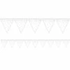 Creative Converting Themed Tableware Iridescent Party Flag Banner (12/Case)