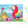 Creative Converting Lush Luau Postcard Invitations (48/Case) Luau Party Supplies